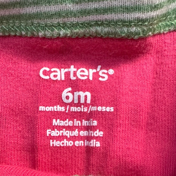 CARTER’S Baby Girl Watermelon Romper - Picture 3 of 7